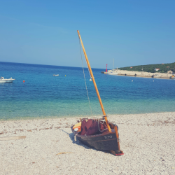 Unije in Croatia. The first stop during one of Carpe Diem Yoga's retreats aross Istria.